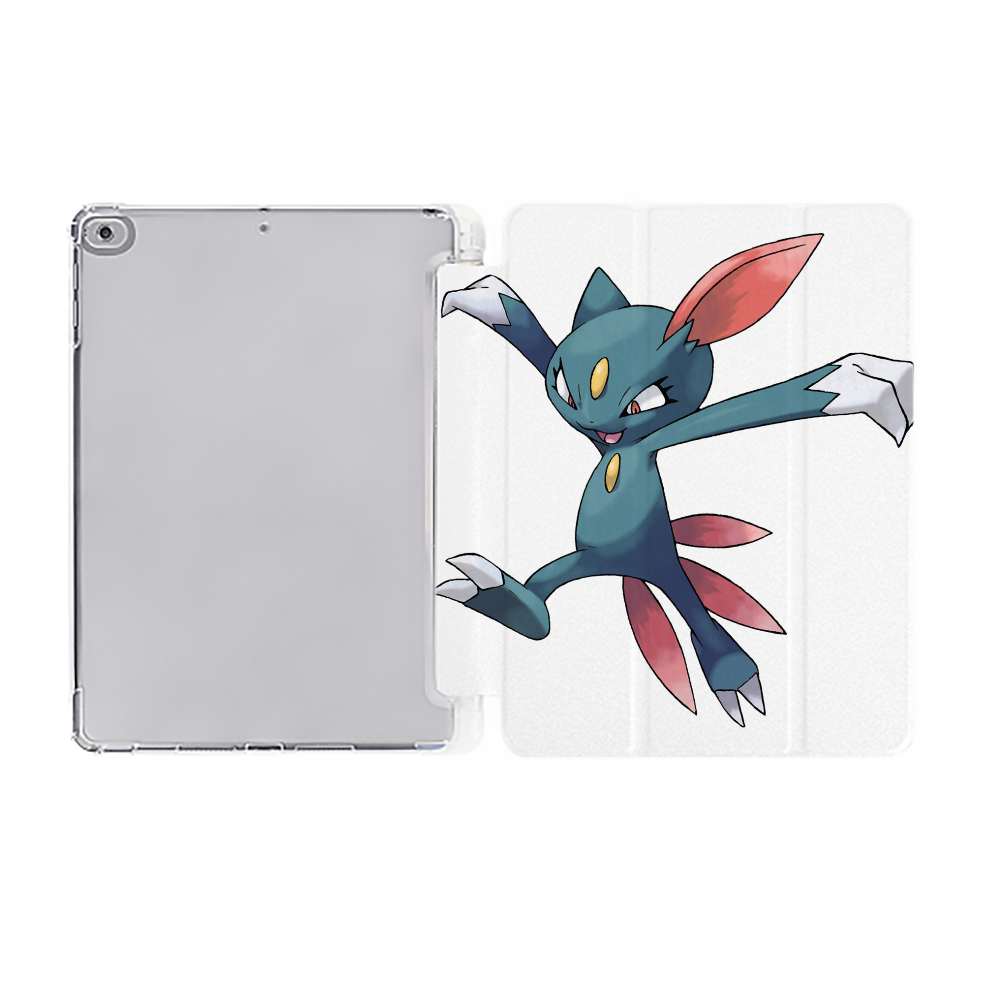 （画像用） ポケットモンスター Pokémon IPad ケース ペン収納付き 三つ折りスタンド PUレザー×シリコン 対応機種9.5/10.5/10.9インチ